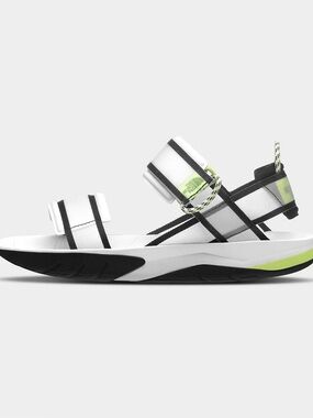 The North Face Skeena Sport Sandal White & Green 6 NWT